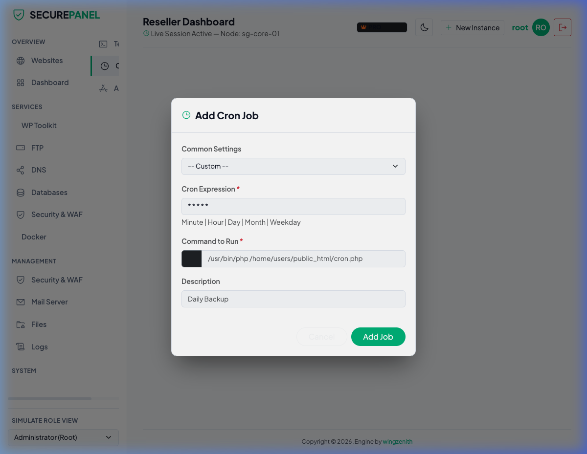 Cron Job Automation